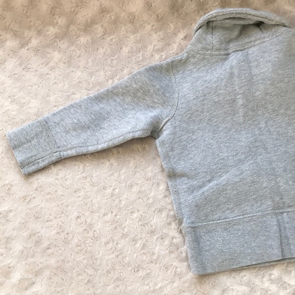 Crewcuts Shawl Collar Sweatshirt 2 XS Gray - Picture 8 of 8